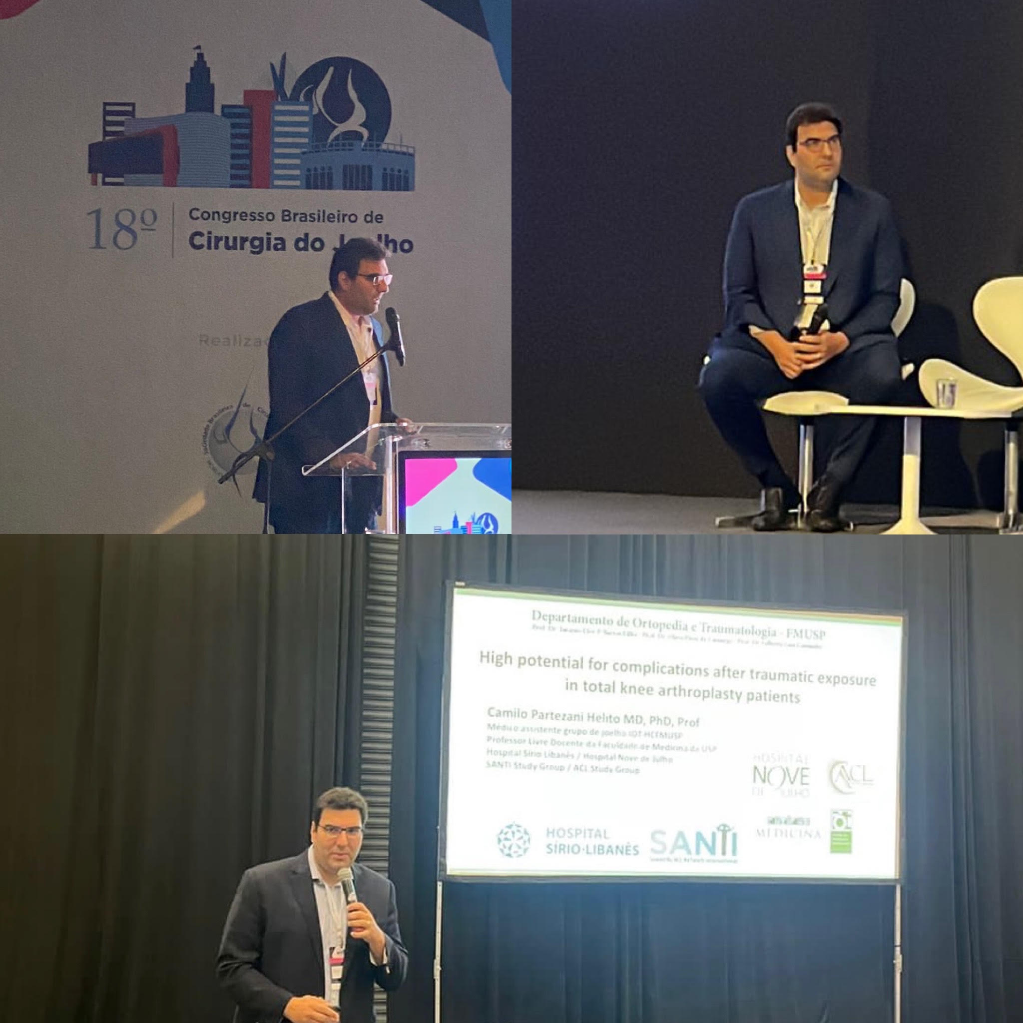 Congresso Brasileiro de cirurgia do joelho em SP 2022